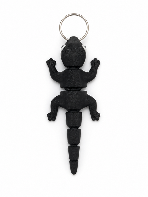 Ruchomy breloczek salamandra